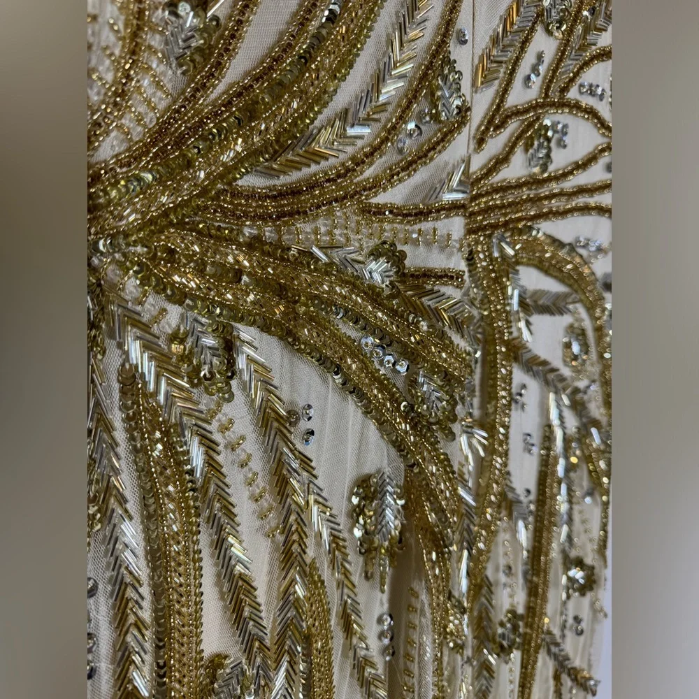 👗NWT! Mac Duggal Sequin & Bead Dress - Picture 13 of 16